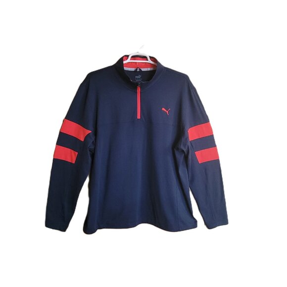 Puma Golf Shirt  Size XXL  Long Sleeve Quarter Zip - Picture 3 of 6